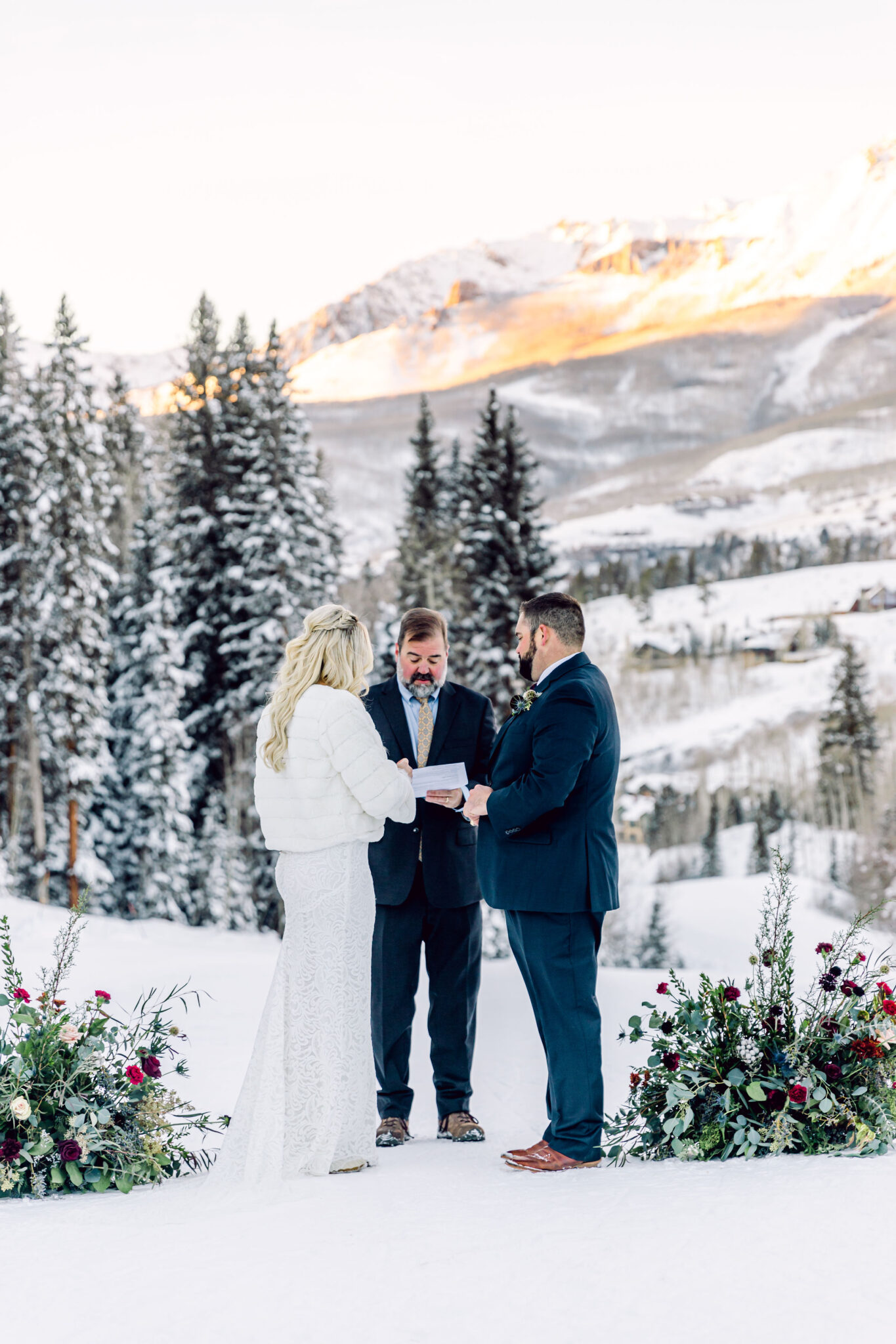 destination wedding florist colorado utah texas